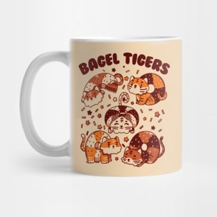 Bagel Tigers Breakfast Animals by Tobe Fonseca Mug